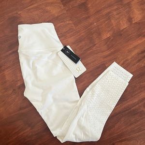 Lululemon White Anew Tight